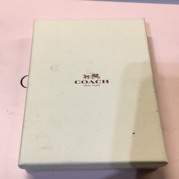 Coach Three piece miscellaneous items. Two boxes & One Paper bag - Picture 4 of 5